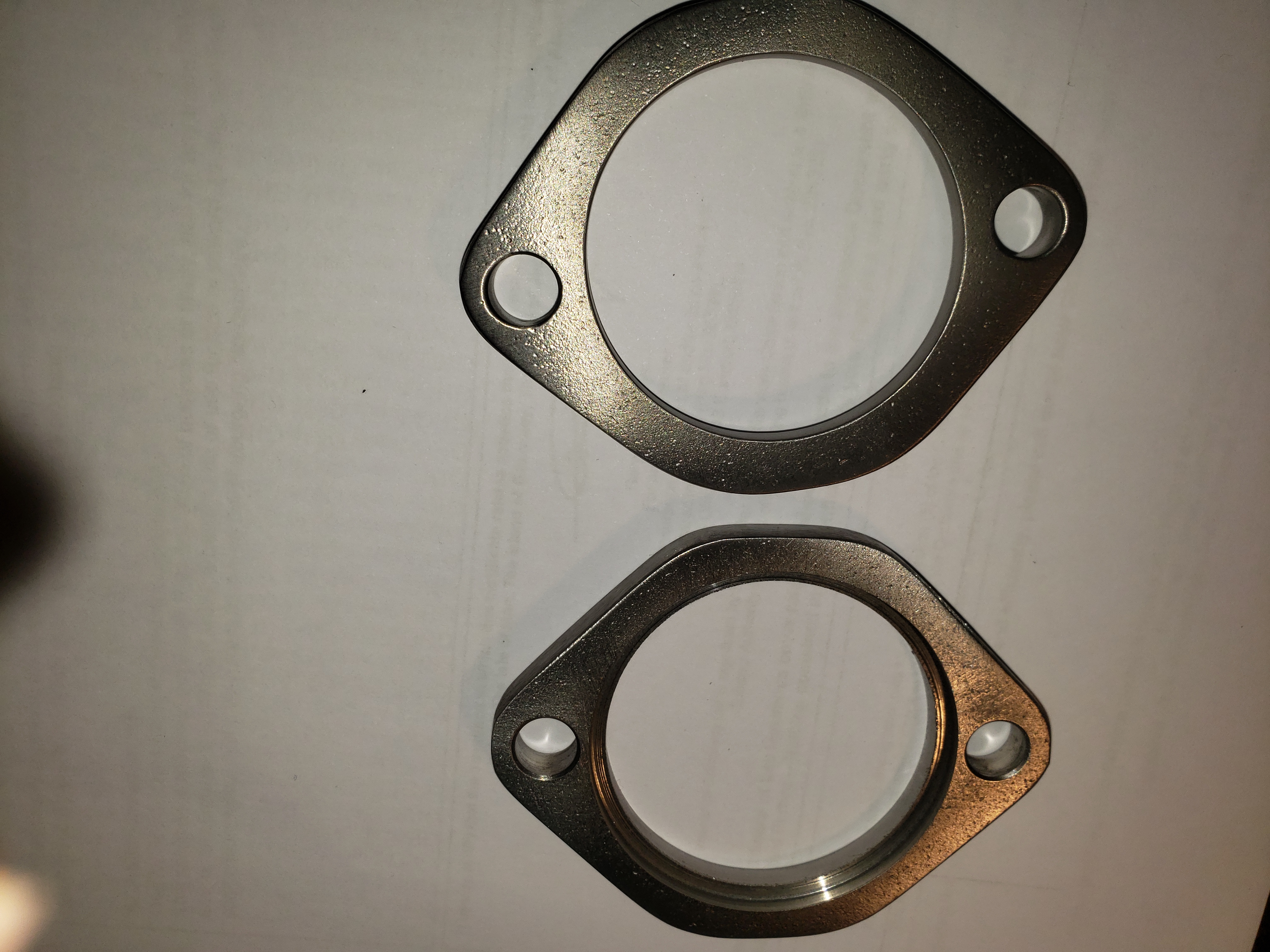 Sportster exhaust clamps