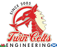 Twin Celts Bespoke Engineering in Benderloch Argyll Logo